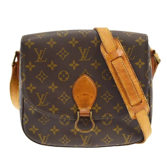 Auth Louis Vuitton SAINT CLOUD GM SHOULDER BAG MONOGRAM - Picture 1 of 10